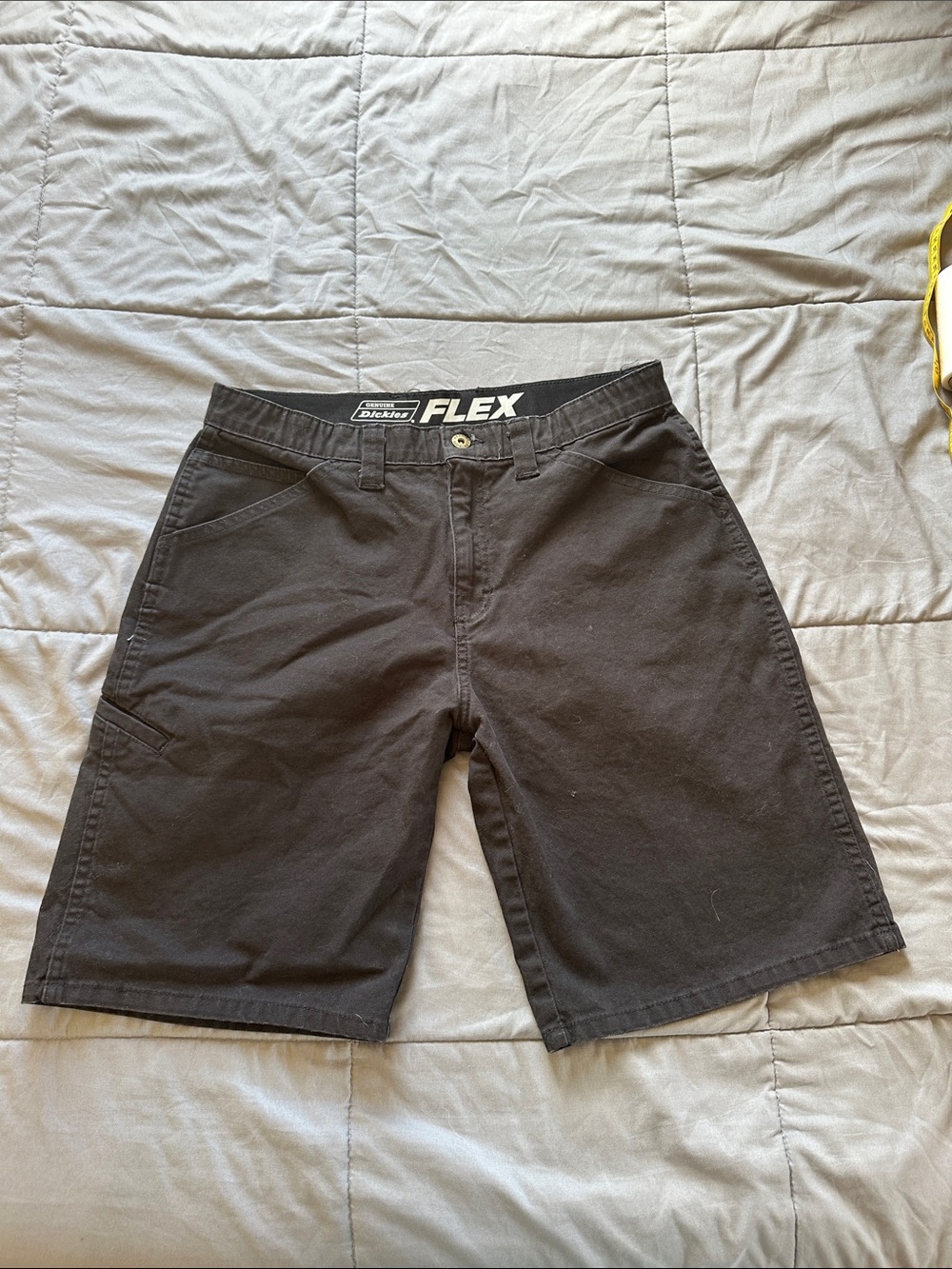Dickies FLEX Black Men's Cargo Work Shorts